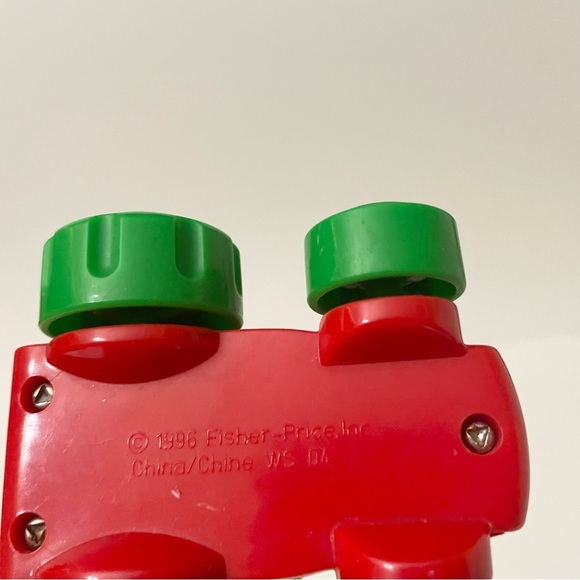 Vintage 90s Fisher Price Little People Wheelies Farmer and Cow Farm Animals - Picture 15 of 16